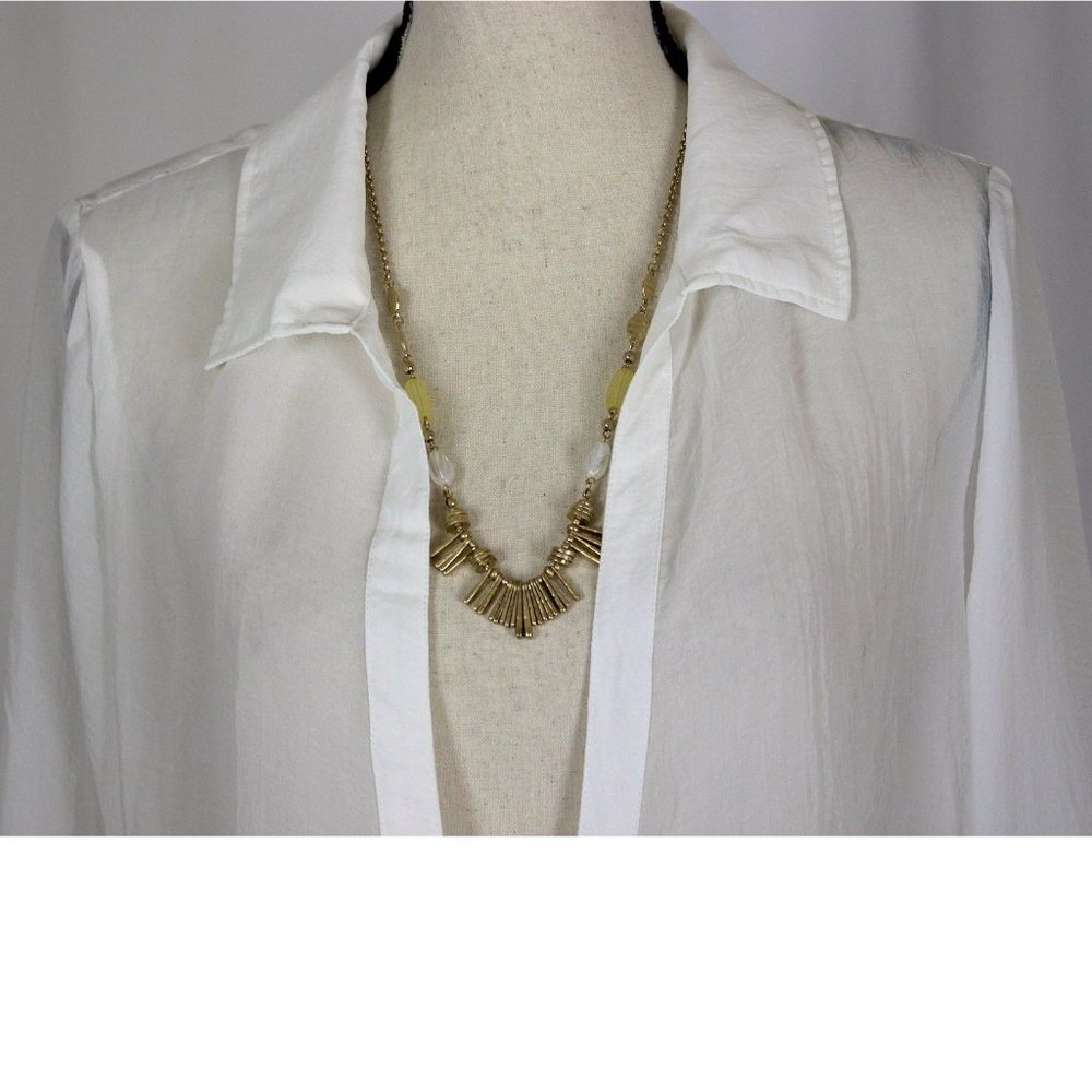 NWT Miilla White Sheer Swimsuit Coverup Med/Large - Picture 4 of 9